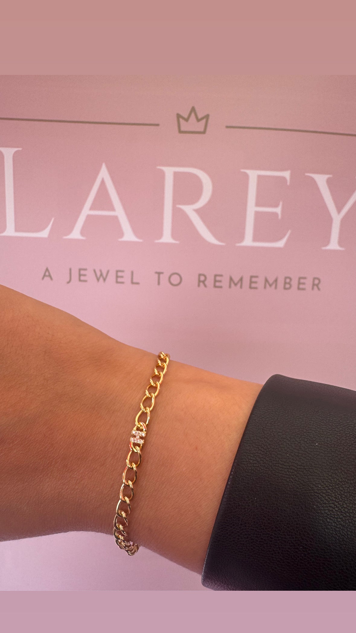 Letter bracelet